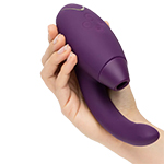 Womanizer X Lovehoney InsideOut Rechargeable G-Spot and Clitoral Stimulator.