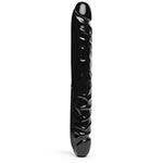 Doc Johnson Classic Black Double-Ended Dildo 12 Inch