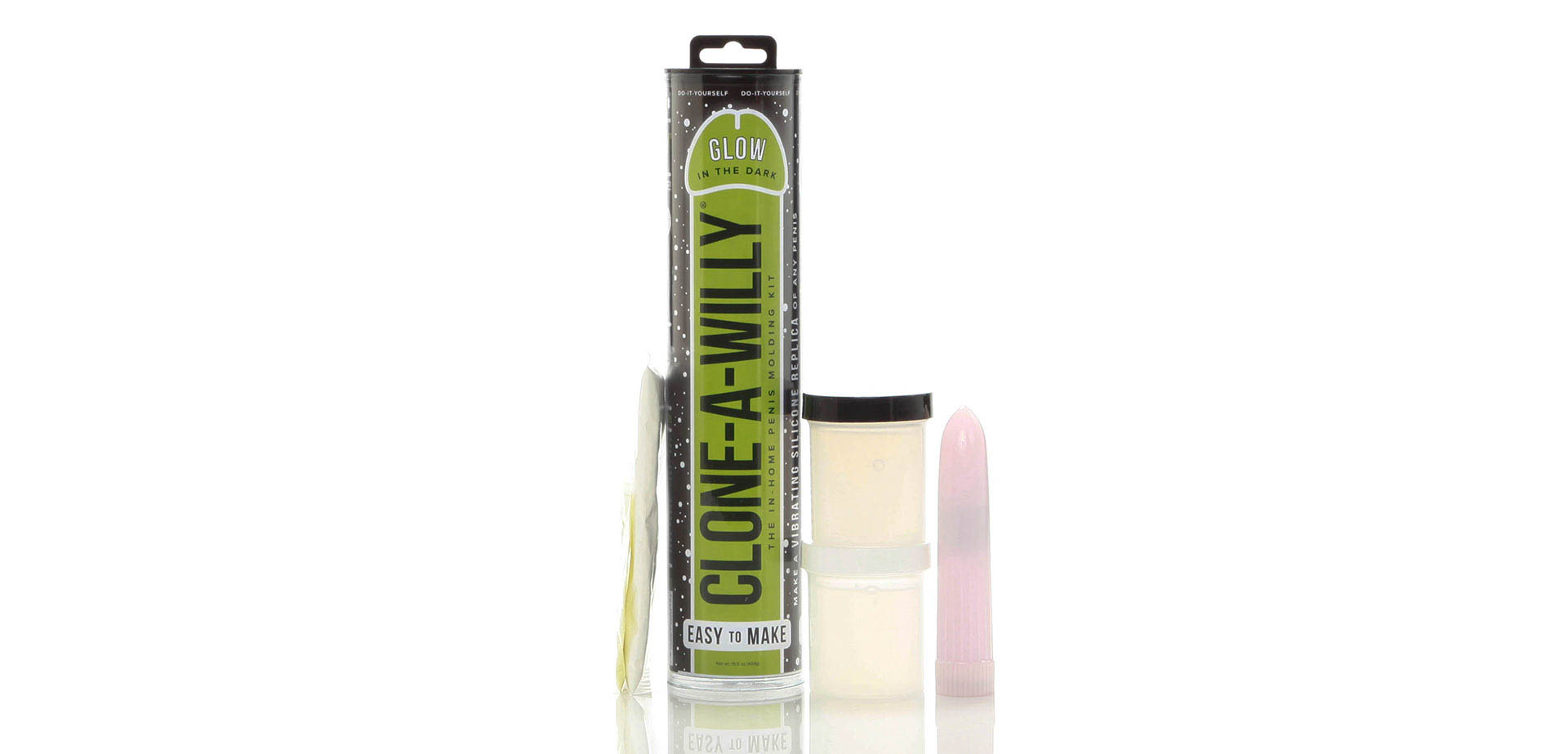 Clone-a-Willy Glow-in-the-Dark Kit.