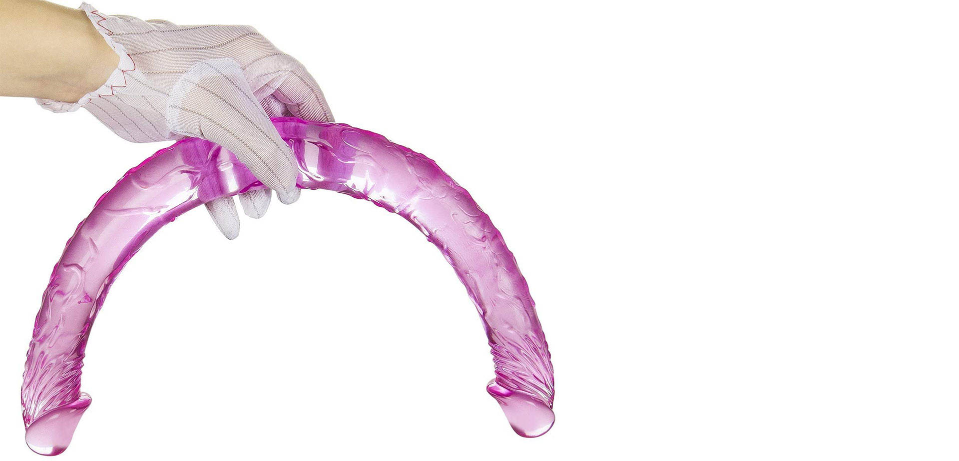 Double-Sided Curved Dildo.
