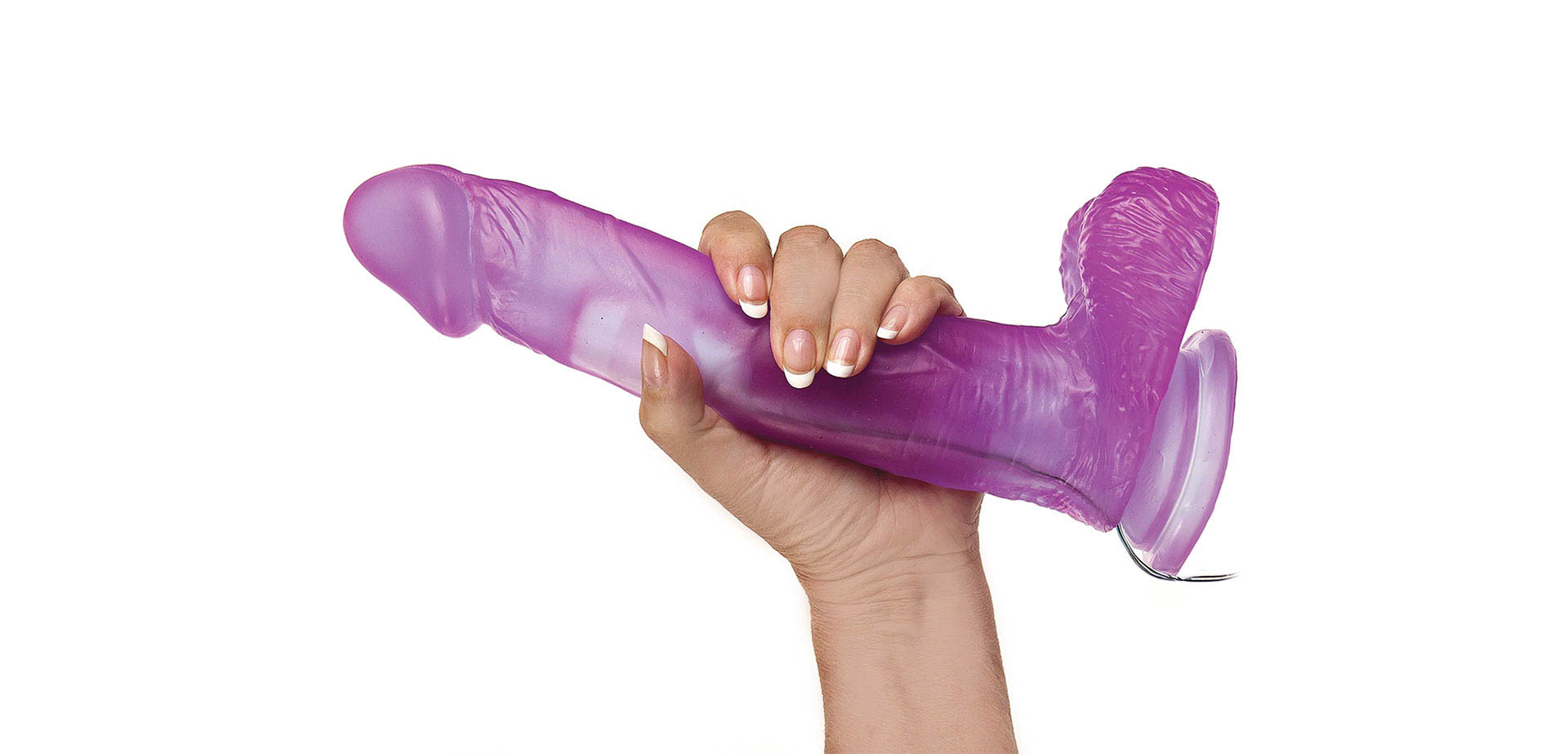 Jelly Vibrating Dildo With Suction Cup.
