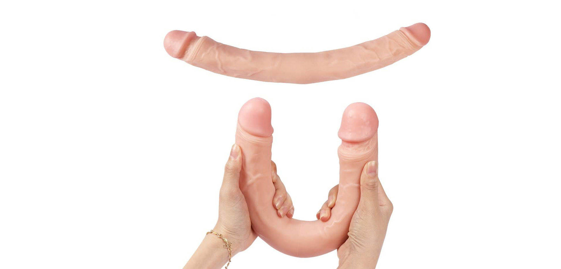Realistic Double Sided Dildo.
