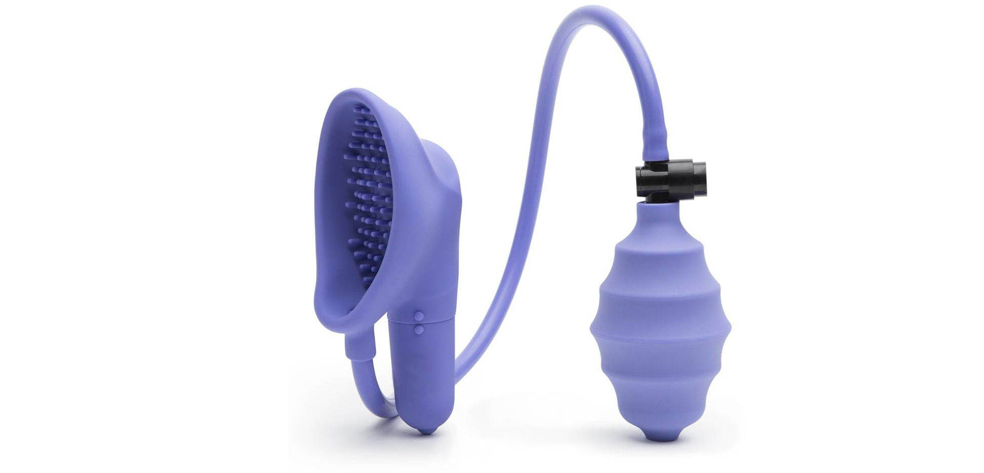 Silicone Pussy Pump with Teasing Ticklers.