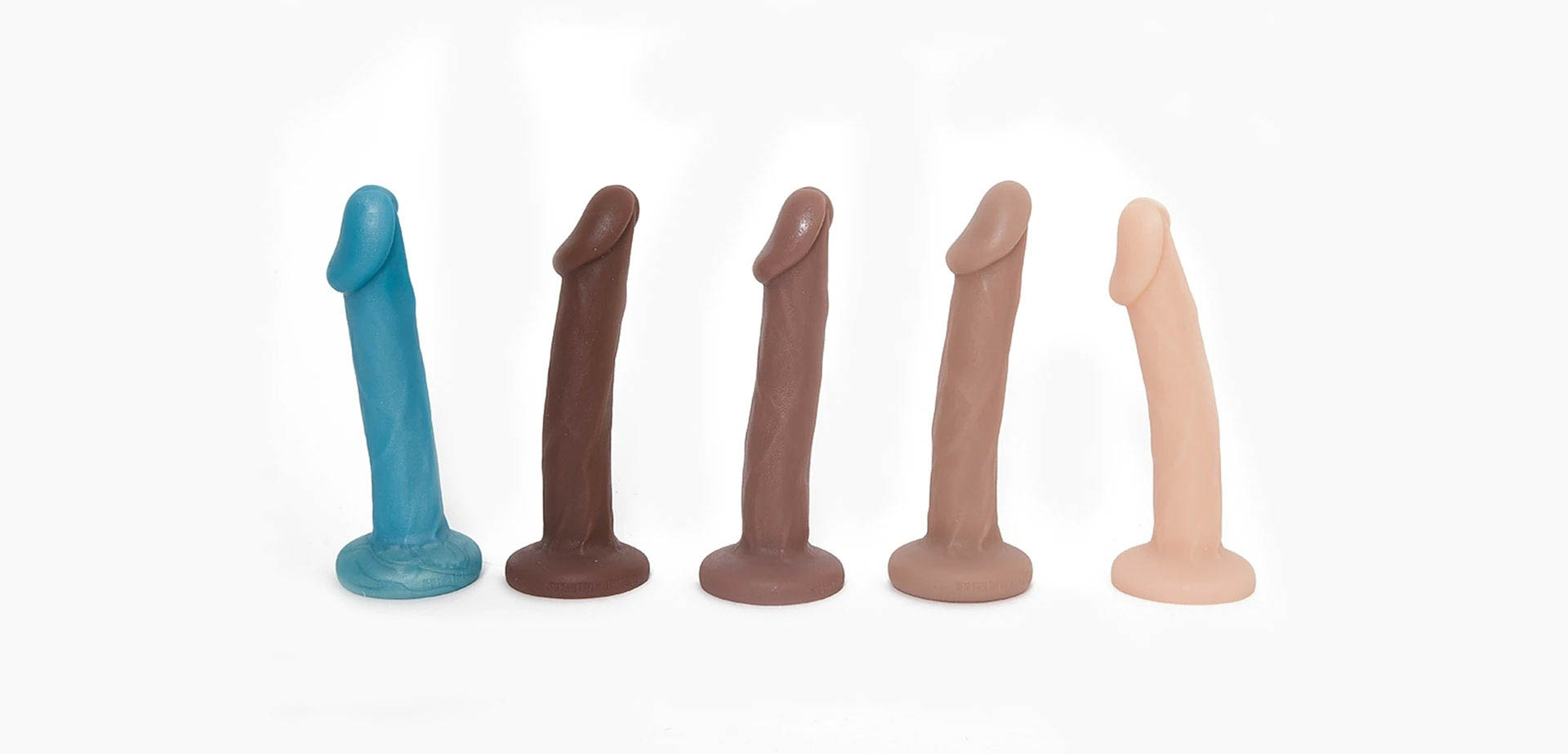 Soft silicone Suction Cup Small Dildos.
