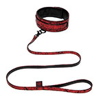 Fifty Shades of Grey Sweet Anticipation Reversible Faux Leather Collar and Lead