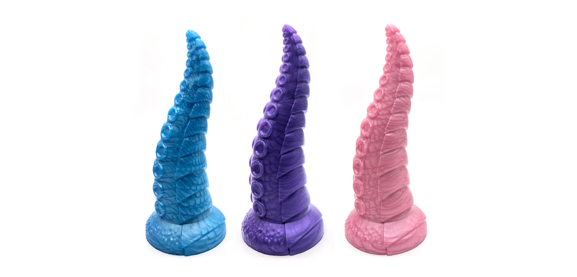 The tentacle - three sizes dildos.